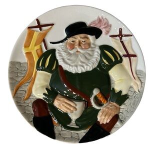 Vintage 1985 Davenport Pottery Co Limited Edition ‘Falstaff’ Toby collectorPlate